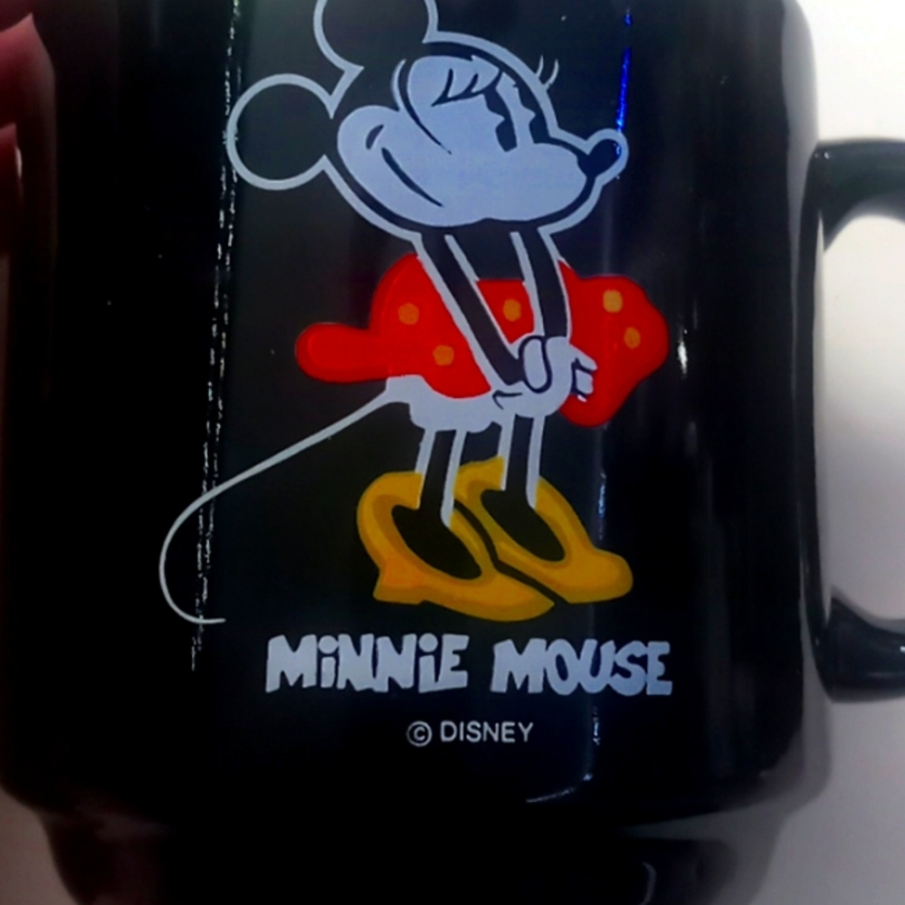 Vintage Disney Minnie Mouse coffee mug made in Spain